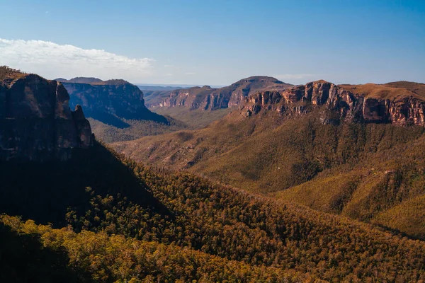 Evans Lookout στο Blue Mountains Αυστραλία — Φωτογραφία Αρχείου