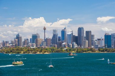 Avustralya Taronga Hayvanat Bahçesinden Sydney Limanı