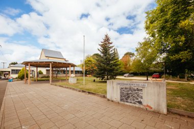 Victoria Avustralya 'nın Trentham Kırsal Kasabası