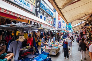 Güney Kore 'deki Namdaemun Pazarı