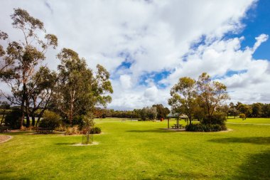 Avustralya 'da Lilydale Gölü ve Oyun Bahçesi