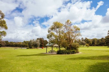 Avustralya 'da Lilydale Gölü ve Oyun Bahçesi