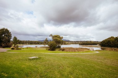 Avustralya 'da Lilydale Gölü ve Oyun Bahçesi