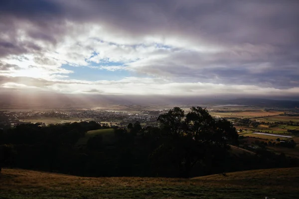 View over Yarra Glen in Australia — Stock Photo, Image