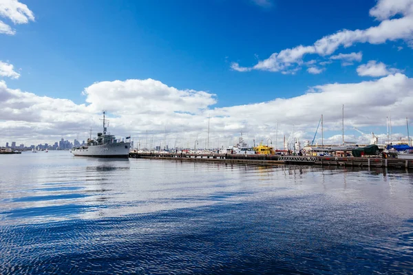 Williamstown Waterfront i Melbourne Australien — Stockfoto