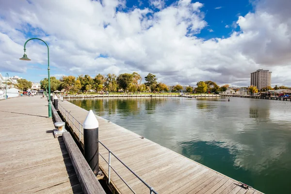 Williamstown Waterfront in Melbourne Australië — Stockfoto