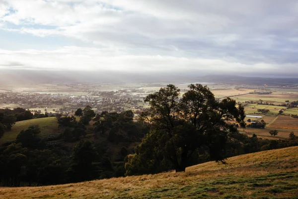 Vista sobre Yarra Glen na Austrália — Fotografia de Stock