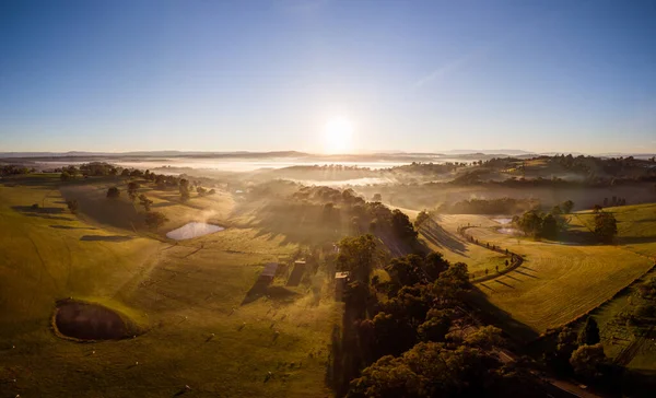 Landschaft des Yarra Valley in Australien — Stockfoto