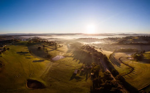 Landschaft des Yarra Valley in Australien — Stockfoto