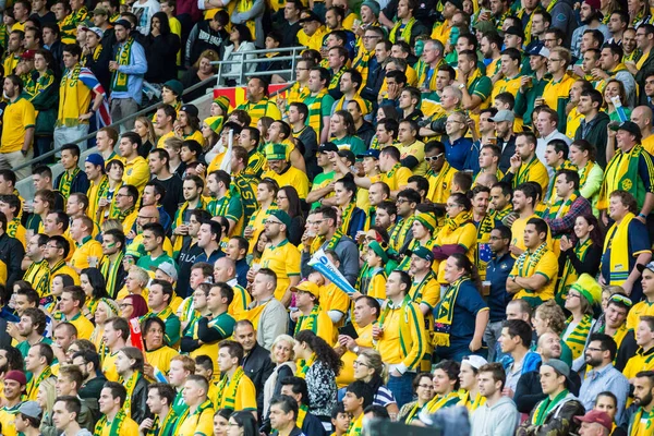 Avustralya Socceroos Kuveyt Asya Kupası 'na karşı 2015 — Stok fotoğraf