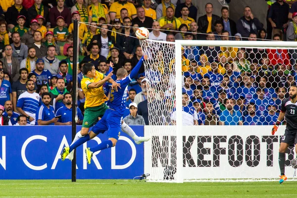 Australische Socceroos vs Koeweit Aziatische Cup 2015 — Stockfoto