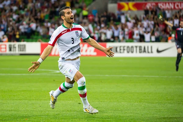 Irán vs Bahréin en la Copa Asiática 2015 — Foto de Stock