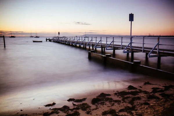 Camerons Bucht Jetty in Blairgowrie Australien — Stockfoto
