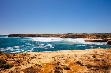Avustralya Loch Ard Gorge 'da görüntüler