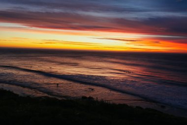 Avustralya 'da Bells Beach Gündoğumu