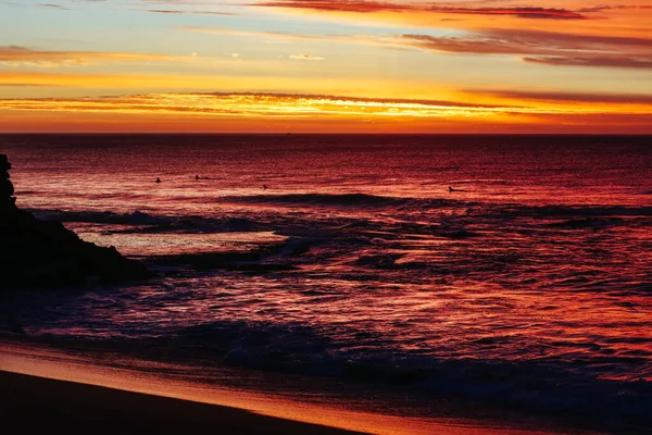 Bells Beach Sonnenaufgang in Australien — Stockfoto