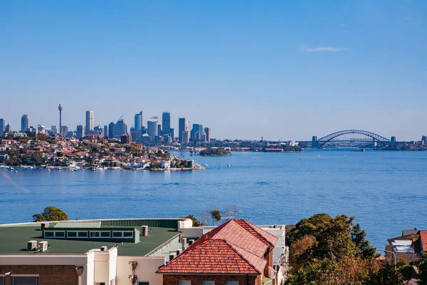 Vista hacia Sydney CBD en Australia — Foto de Stock