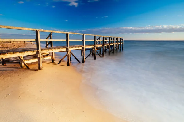 Point King Beach ao nascer do sol em Sorrento Austrália — Fotografia de Stock