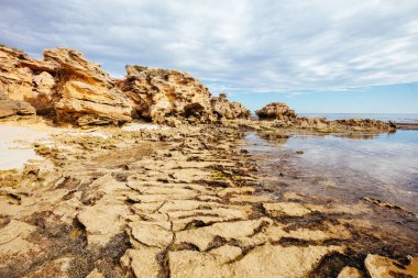 Blairgowrie Avustralya 'daki Monforts Plajı