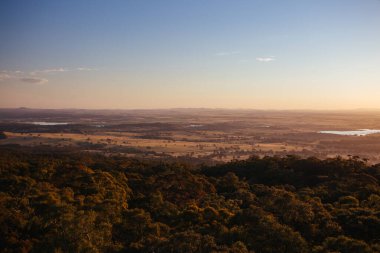 Avustralya 'da Tarrengower Dağı Görünümü