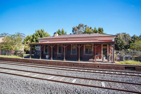 Taradale Railway Station in Australië — Stockfoto