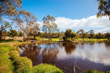 Melbourne Avustralya 'daki Darebin Parklands