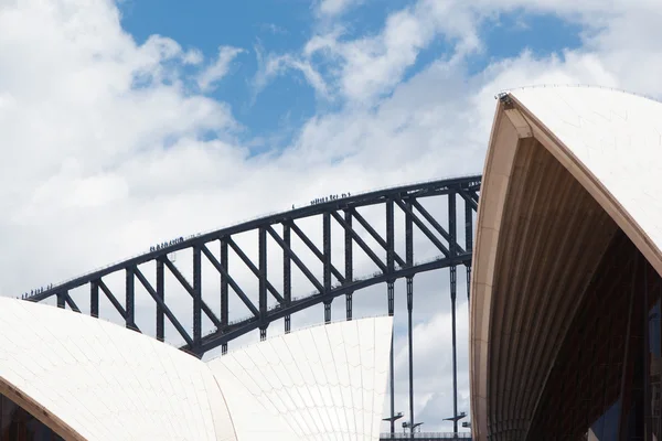 Sydney opera House zbliżenie — Zdjęcie stockowe