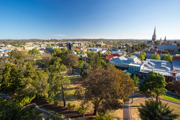 Vista sobre Bendigo CBD — Foto de Stock