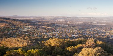 Maldon üzerinden günbatımı