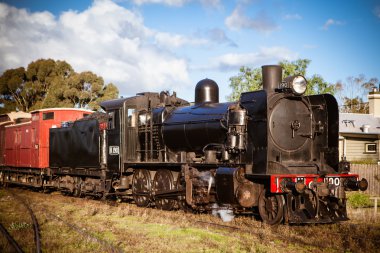 Maldon miras buharlı tren
