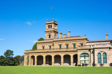 Werribee Mansion bahçeleri