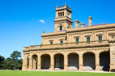Werribee Mansion bahçeleri