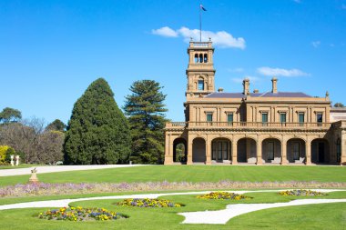 Werribee Mansion bahçeleri