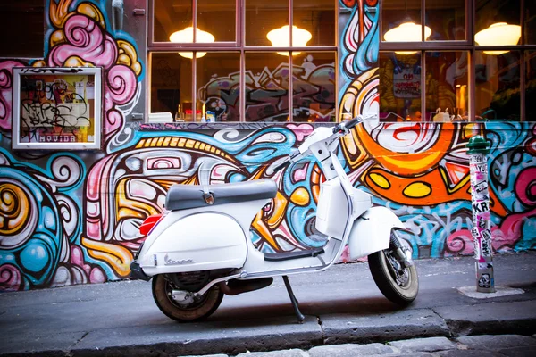 Hosier Lane en Melbourne — Foto de Stock