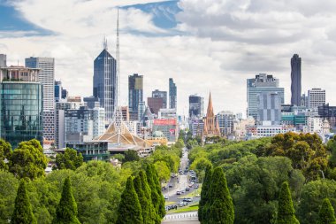 Melbourne CBD Görünümü