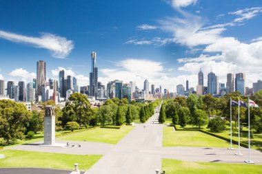 Melbourne CBD Görünümü