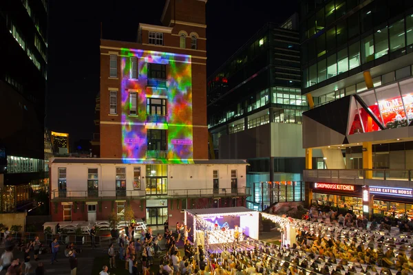 White Night Melbourne 2015 — Stock Photo, Image