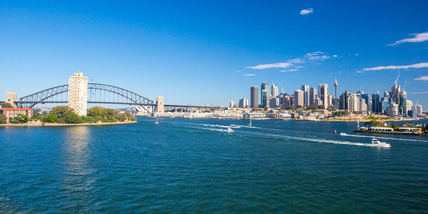 Sydney Skyline from Balls Head Reserve