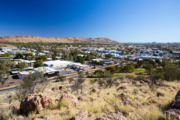 Widok na Alice Springs — Zdjęcie stockowe