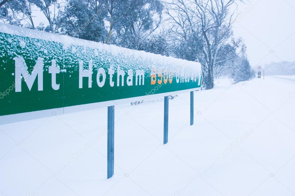 Mt Hotham in Winter