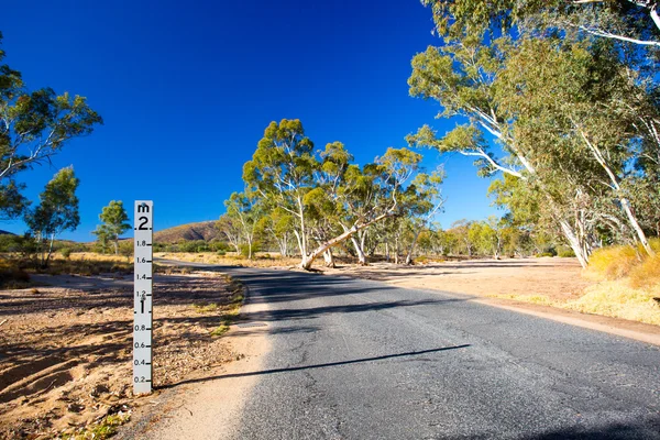 Australia Dry Creek Bed — Zdjęcie stockowe