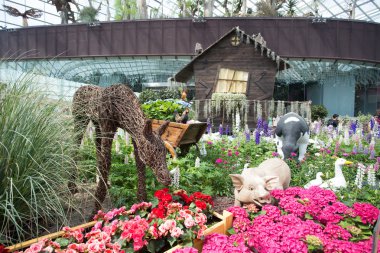 Körfez kenarındaki bahçeler