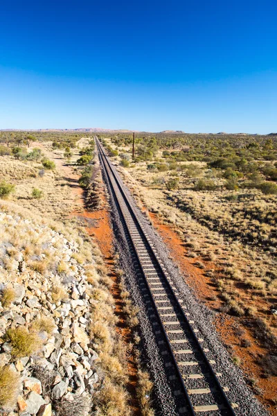 El ferrocarril de Ghan — Foto de Stock