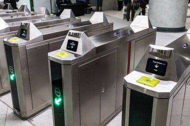 MELBOURNE, AUSTRALYA - 18 Ekim 2025: Metro Tüneli projesi kapsamında Devlet Kütüphane İstasyonu halka açıldı. Melbourne CBD, Victoria, Avustralya 'da yer alan ve 18 Ekim 2025' te çekilmiştir..