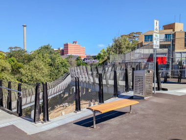 MELBOURNE, AUSTRALYA - 16 Aralık 2025: Gipps St Yükseltilmiş Yol Projesi Abbotsford, Victoria, Avustralya 'da tamamlandı