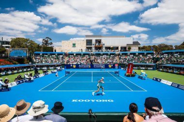 MELBOURNE, AUSTRALIA - 14 JANUARY 2026: Kanada 'dan Denis Shapovalov, Avustralya' nın Melbourne kentinde 14 Ocak 2026 tarihinde Jordan Thompson ile oynadı..