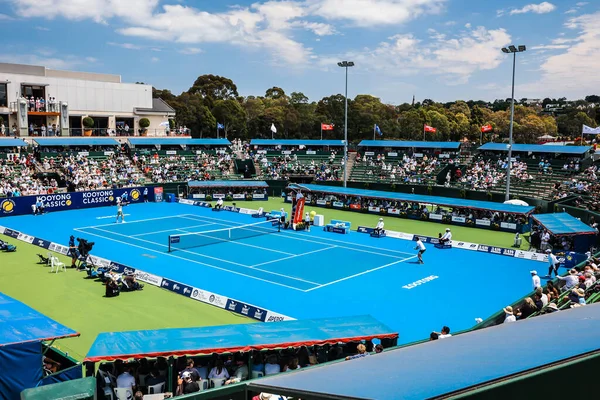 MELBOURNE, AUSTRALIA - 14 JANUARY 2026: Kanada 'dan Denis Shapovalov, Avustralya' nın Melbourne kentinde 14 Ocak 2026 tarihinde Jordan Thompson ile oynadı..