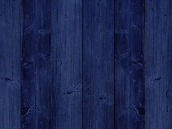 Vintage Bois Bleu Foncé Planches Verticales Texture Fond — Photo