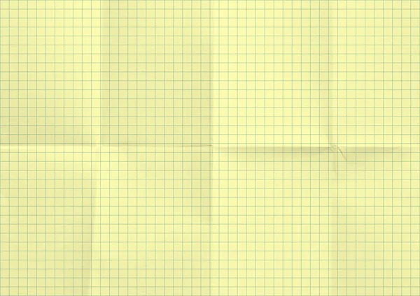 Graph Paper Yellow Texture Background — Stock Photo, Image