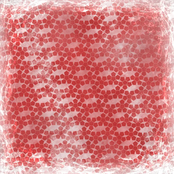 Fondo grunge rojo. Textura vintage abstracta con marco y b — Foto de Stock